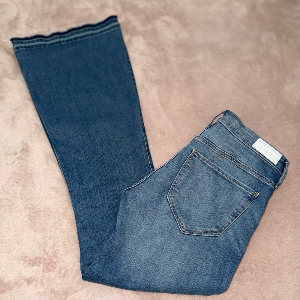 Hollister high rise vintage flare distressed Jean size 28/L31 - Picture 4 of 13